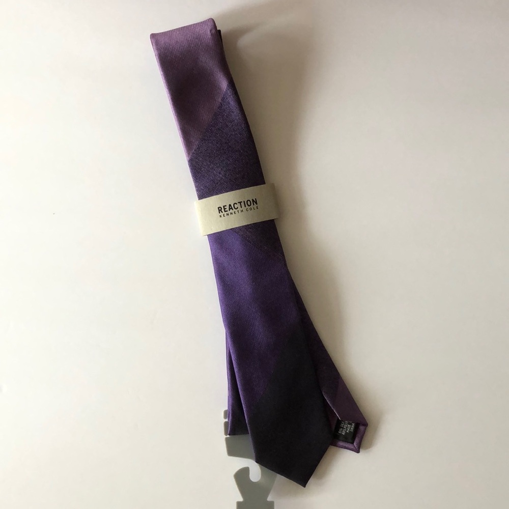 Reaction Kenneth Cole Purple tie